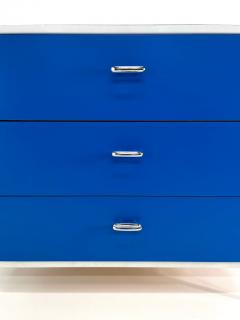 George Nelson George Nelson Steel Frame Dresser in Blue and Grey - 3356468