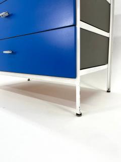 George Nelson George Nelson Steel Frame Dresser in Blue and Grey - 3356470