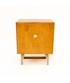 George Nelson George Nelson Style Kroehler Signature Line Walnut Rosewood and Metal Nightstand - 1821294