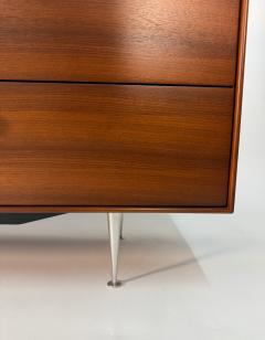 George Nelson George Nelson Thin Edge 10 Drawer Dresser in Walnut for Herman Miller - 4375309