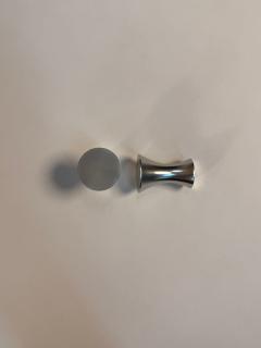 George Nelson George Nelson Thin Edge Apple Core Drawer Pull Solid Aluminum - 4302187