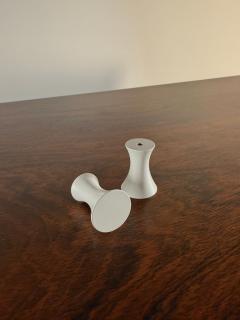 George Nelson George Nelson Thin Edge Apple Core Drawer Pull White Powder Coated Aluminum - 4324726