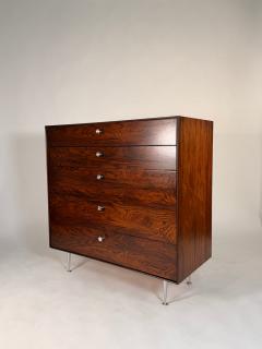 George Nelson George Nelson Thin Edge Tall Dresser in Rosewood by Herman Miller - 4232596