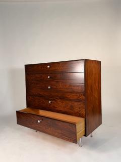 George Nelson George Nelson Thin Edge Tall Dresser in Rosewood by Herman Miller - 4232669