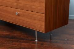 George Nelson George Nelson Walnut Thin Edge Dresser for Herman Miller - 3825706