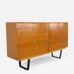 George Nelson George Nelson for Herman Miller 5 Drawer Cabinet and Bar Cabinet with Bench - 2584580