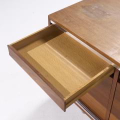 George Nelson George Nelson for Herman Miller 9000 Series Mid Century Walnut Desk and Return - 4124024