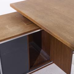 George Nelson George Nelson for Herman Miller 9000 Series Mid Century Walnut Desk and Return - 4124026