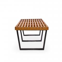 George Nelson George Nelson for Herman Miller Mid Century Long Slat Bench - 4499584