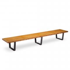 George Nelson George Nelson for Herman Miller Mid Century Long Slat Bench - 4499585