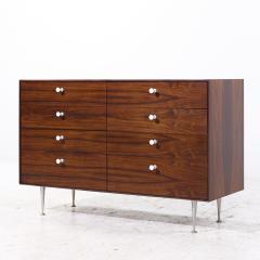 George Nelson George Nelson for Herman Miller Mid Century Rosewood Thin Edge 8 Drawer Dresser - 4142773
