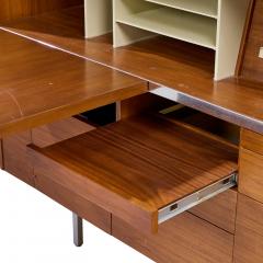 George Nelson George Nelson for Herman Miller Mid Century Walnut Desk with Return - 4341860