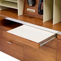 George Nelson George Nelson for Herman Miller Mid Century Walnut Desk with Return - 4341861
