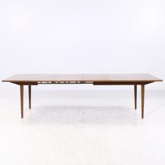 George Nelson George Nelson for Herman Miller Mid Century Walnut Hidden Leaf Dining Table - 4179138