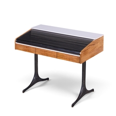 George Nelson George Nelson for Herman Miller Model 5496 Mid Century Rolltop Desk - 4803765