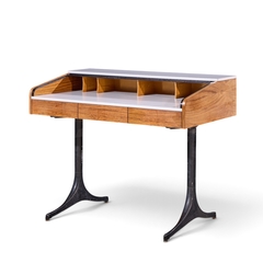 George Nelson George Nelson for Herman Miller Model 5496 Mid Century Rolltop Desk - 4803775