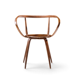 George Nelson George Nelson for Herman Miller Model 5890 Mid Century Pretzel Dining Chair - 4742376