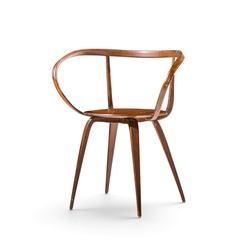 George Nelson George Nelson for Herman Miller Model 5890 Mid Century Pretzel Dining Chair - 4742377