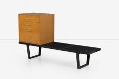 George Nelson George Nelson for Herman Miller Platform Bench with Four Drawer Chest - 2820897
