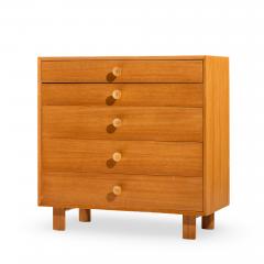 George Nelson George Nelson for Herman Miller Walnut Highboy Dresser with Cupcake Pulls - 4499513