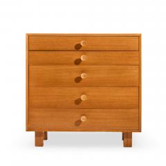 George Nelson George Nelson for Herman Miller Walnut Highboy Dresser with Cupcake Pulls - 4499515