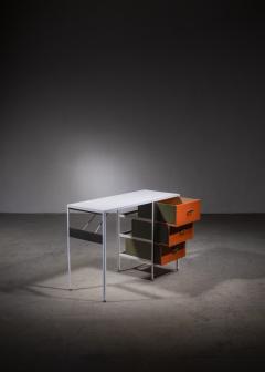George Nelson George Nelson steel frame desk for Herman Miller - 2477351