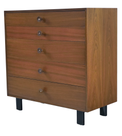 George Nelson Mid Century Modern Five Drawer Dresser by George Nelson for Herman Miller - 4124943