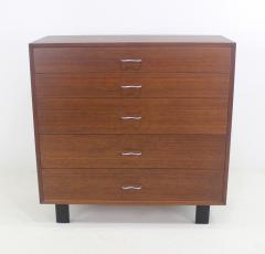 George Nelson Mid Century Modern Walnut Chest Designed by George Nelson for Herman Miller - 1051271