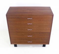 George Nelson Mid Century Modern Walnut Chest Designed by George Nelson for Herman Miller - 1051272