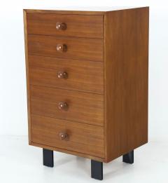 George Nelson Mid Century Modern Walnut Dresser by George Nelson for Herman Miller - 2132455