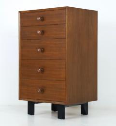 George Nelson Mid Century Modern Walnut Dresser by George Nelson for Herman Miller - 2132457