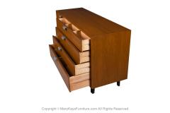 George Nelson Mid century George Nelson Herman Miller Walnut Dresser Credenza - 3144897