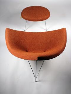 George Nelson Museum Quality Early Coconut Chair Ottoman by George Nelson for Herman Miller - 963114