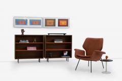 George Nelson Pair of George Nelson Bookcases for Herman Miller in Walnut 1950 - 4122408