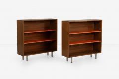 George Nelson Pair of George Nelson Bookcases for Herman Miller in Walnut 1950 - 4122411
