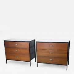 George Nelson Pair of Steel Frame Dressers by George Nelson for Herman Miller - 322575