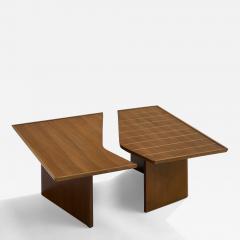 George Nelson Rare Coffee Table in Walnut USA 1946 - 4771438