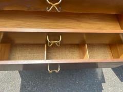 George Nelson Rare Pair George Nelson Primavera Bachelor Chest Cabinet Mid Century X Pulls - 3983111