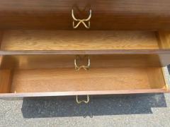 George Nelson Rare Pair George Nelson Primavera Bachelor Chest Cabinet Mid Century X Pulls - 3983121
