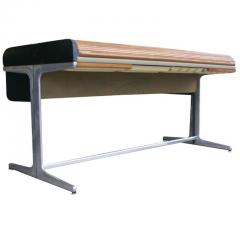 George Nelson Rare Version of Herman Miller George Nelson Action Office Series Roll Top Desk - 2708038