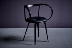 George Nelson Set of 6 Black Pretzel Chairs by George Nelson for ICF - 3898177