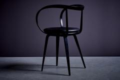 George Nelson Set of 6 Black Pretzel Chairs by George Nelson for ICF - 3898182