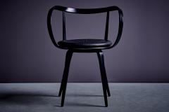 George Nelson Set of 6 Black Pretzel Chairs by George Nelson for ICF - 3898183