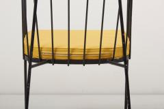 George Nelson Set of Four Iron Rod Outdoor Chairs by George Nelson for Arbuck 1950s - 1134916