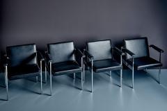 George Nelson Set of Four Paddle Armchairs by George Nelson for Herman Miller - 4700482
