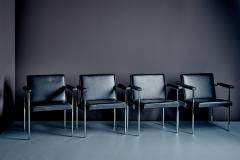 George Nelson Set of Four Paddle Armchairs by George Nelson for Herman Miller - 4700494