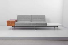 George Nelson Two Modular Sofas with Table and Drawers by George Nelson for Herman Miller US - 1247569