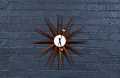 George Nelson Vintage George Nelson Model 2202 Sunburst Clock for Howard Miller - 4452756