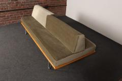 George Nelson Vintage Sage Mohair Daybed with Hairpin Legs by George Nelson for Herman Miller - 4543254