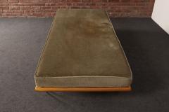 George Nelson Vintage Sage Mohair Daybed with Hairpin Legs by George Nelson for Herman Miller - 4543257